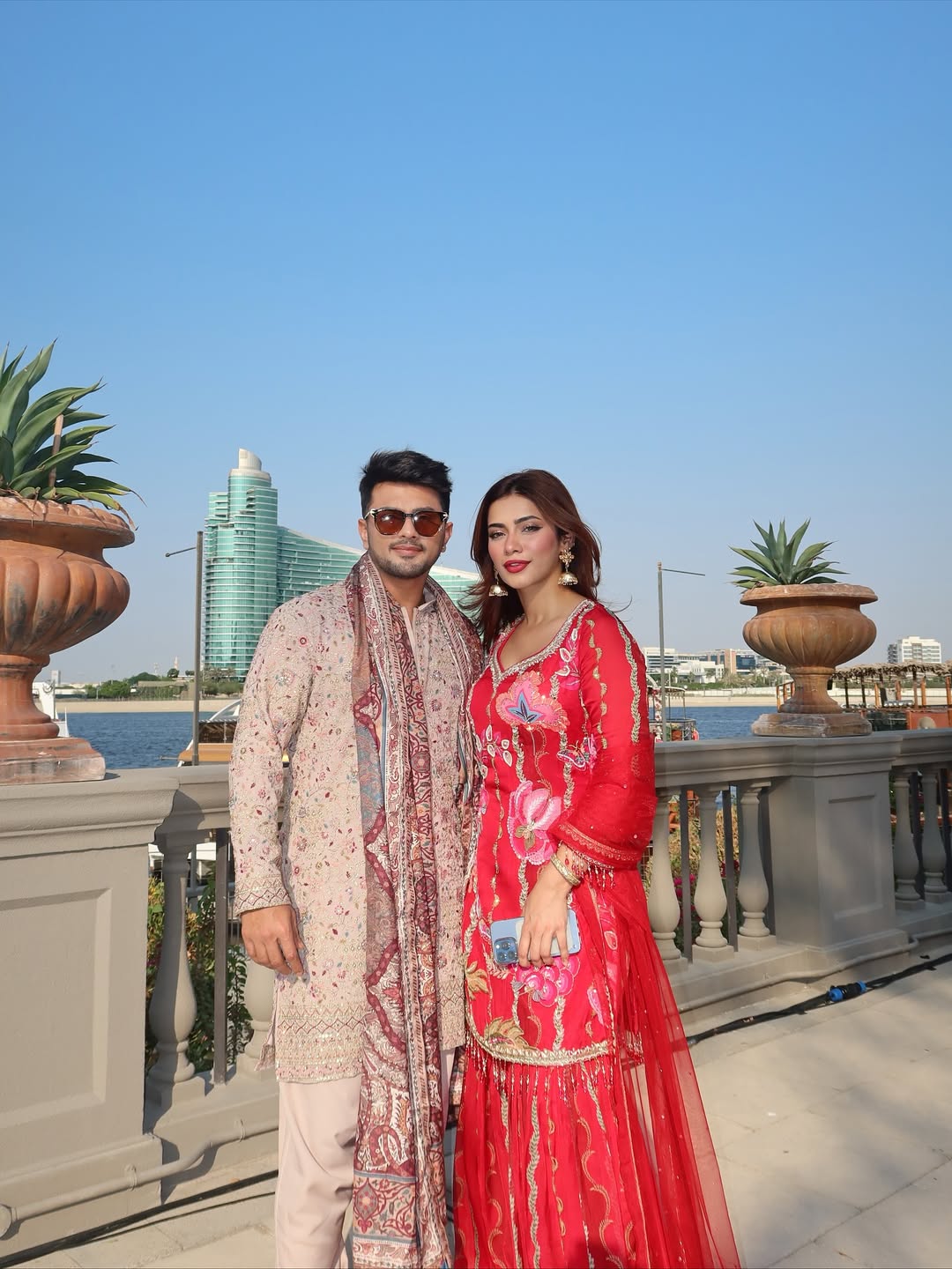 Nagma Mirajkar & Awez Darbar