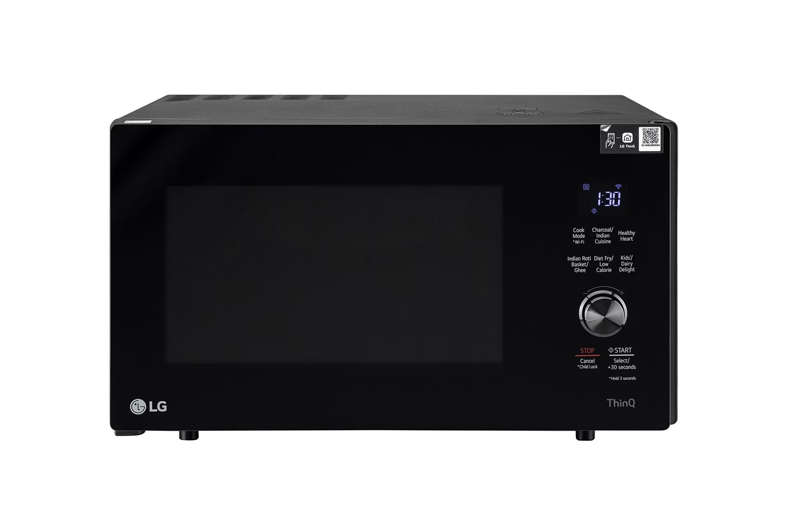 LG 28L WiFi Enabled Charcoal Microwave Oven