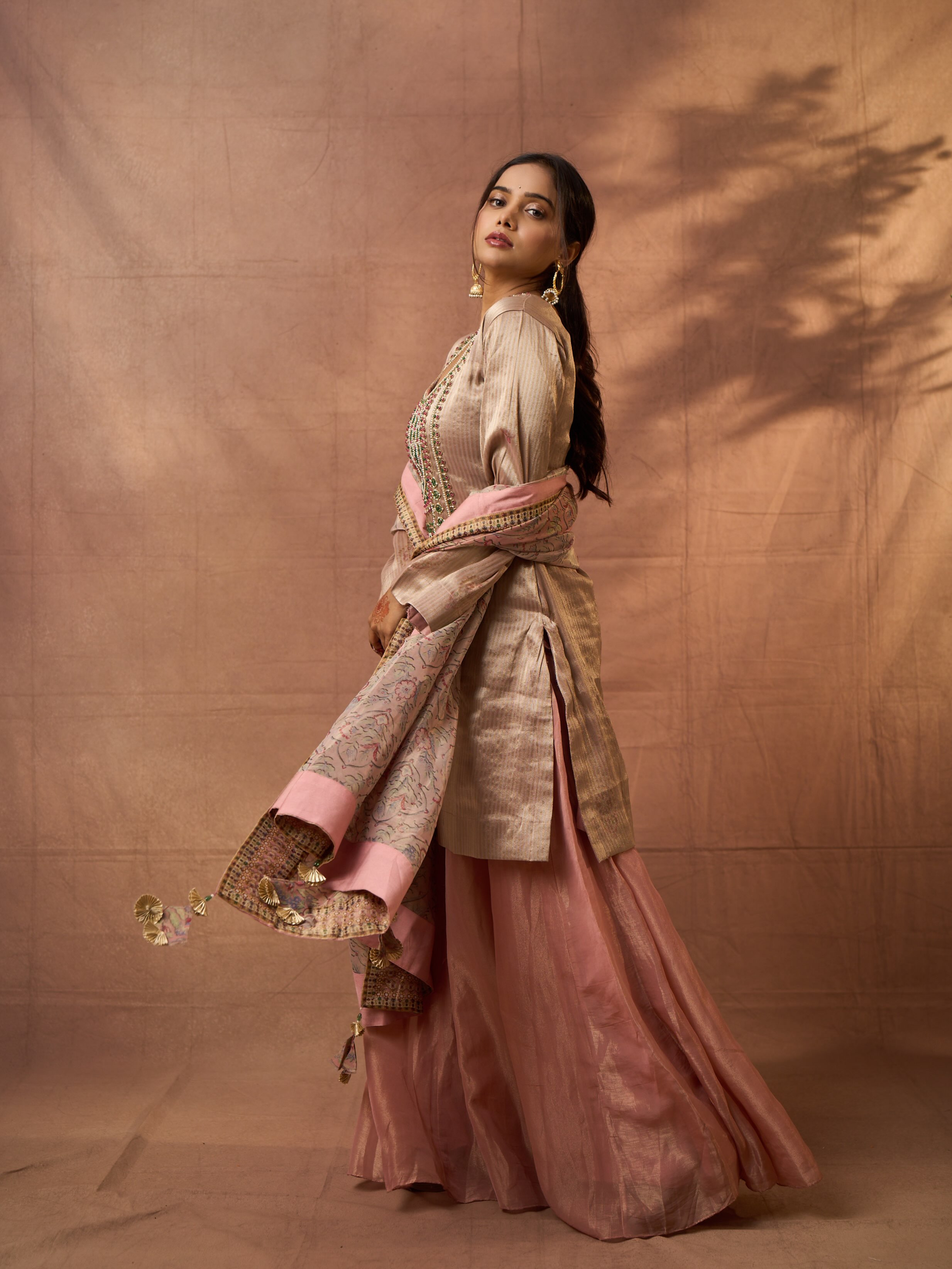 Manisha Rani Radiates Grace In A Blush Pink Ethnic Outfit