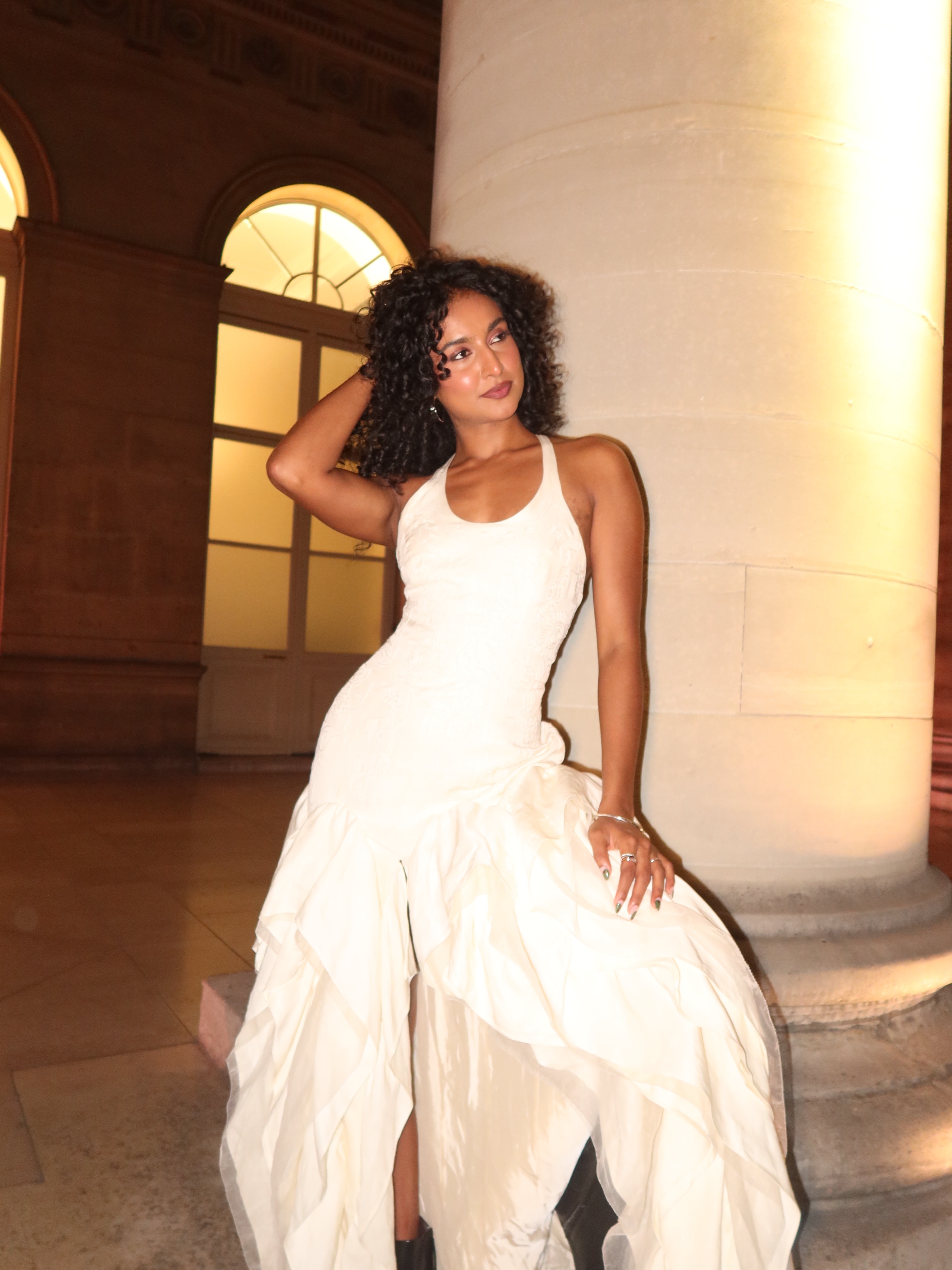 Rida Tharana's Ivory Gown Moment Is All About Grace And Drama