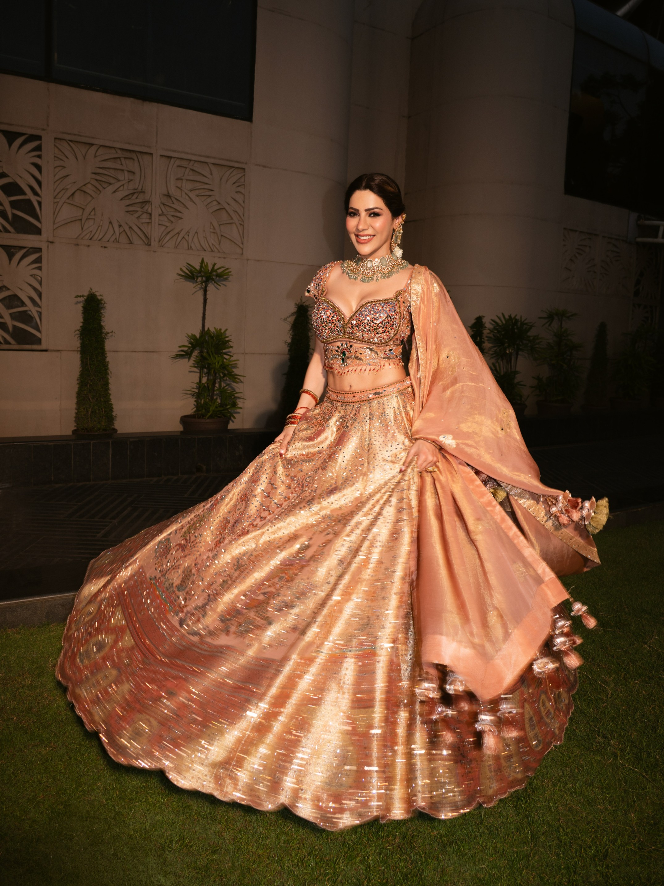 Bookmark Nikki Tamboli's Look for Your Garba Night