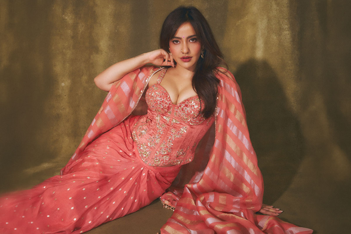 Neha Sharma&rsquo;s Blush Pink Look Is Pure Wedding Season Inspiration
