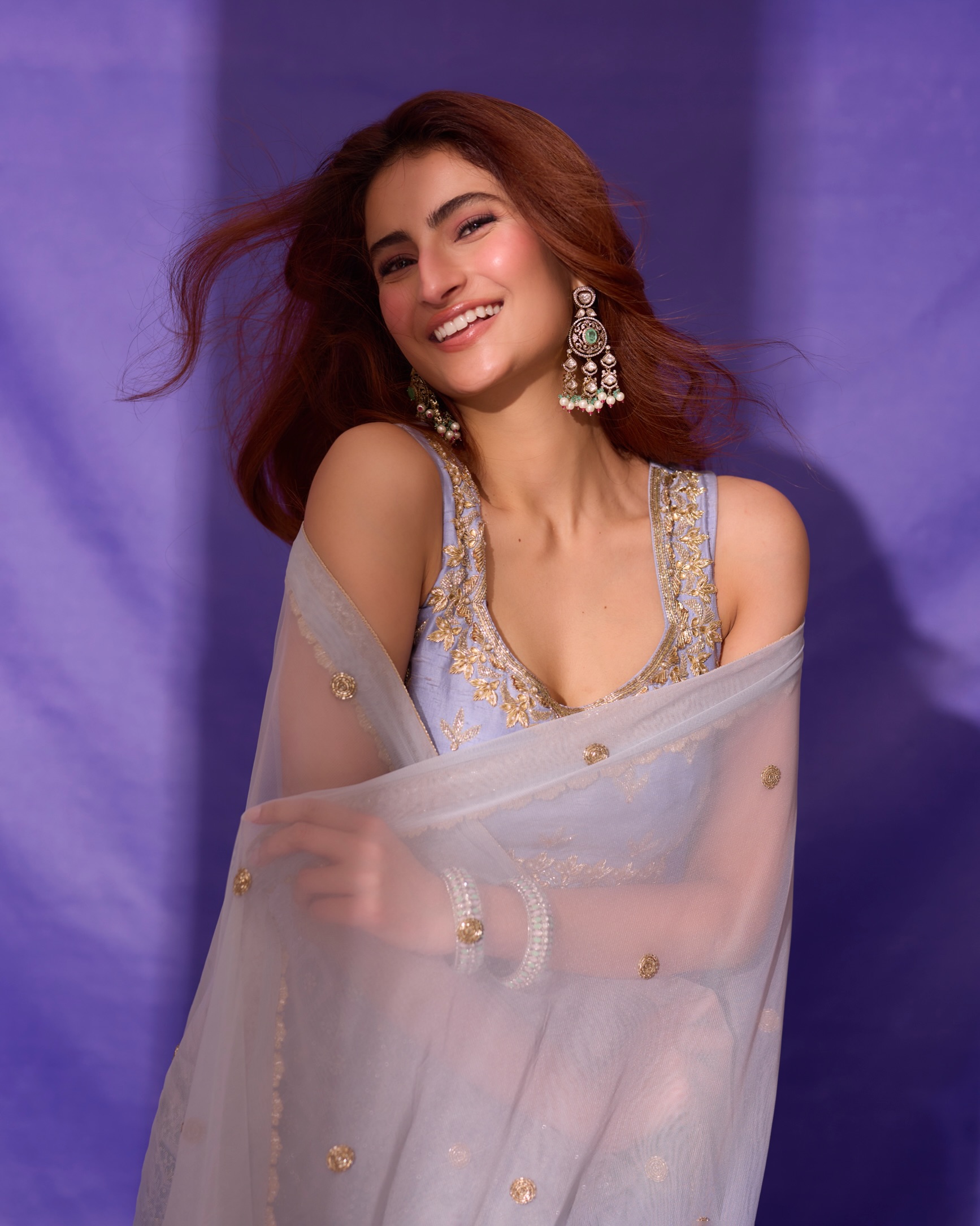 Palak Tiwari&rsquo;s Lavender Anarkali Is All About Elegance