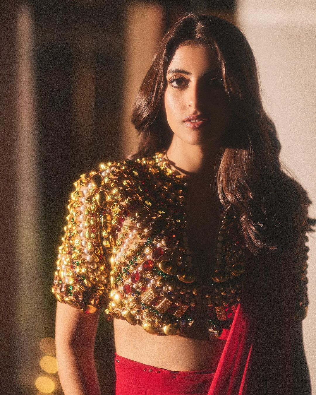 In Pictures: Navya Nanda's Embellished Jacket Can Be Your Next Style Inspo