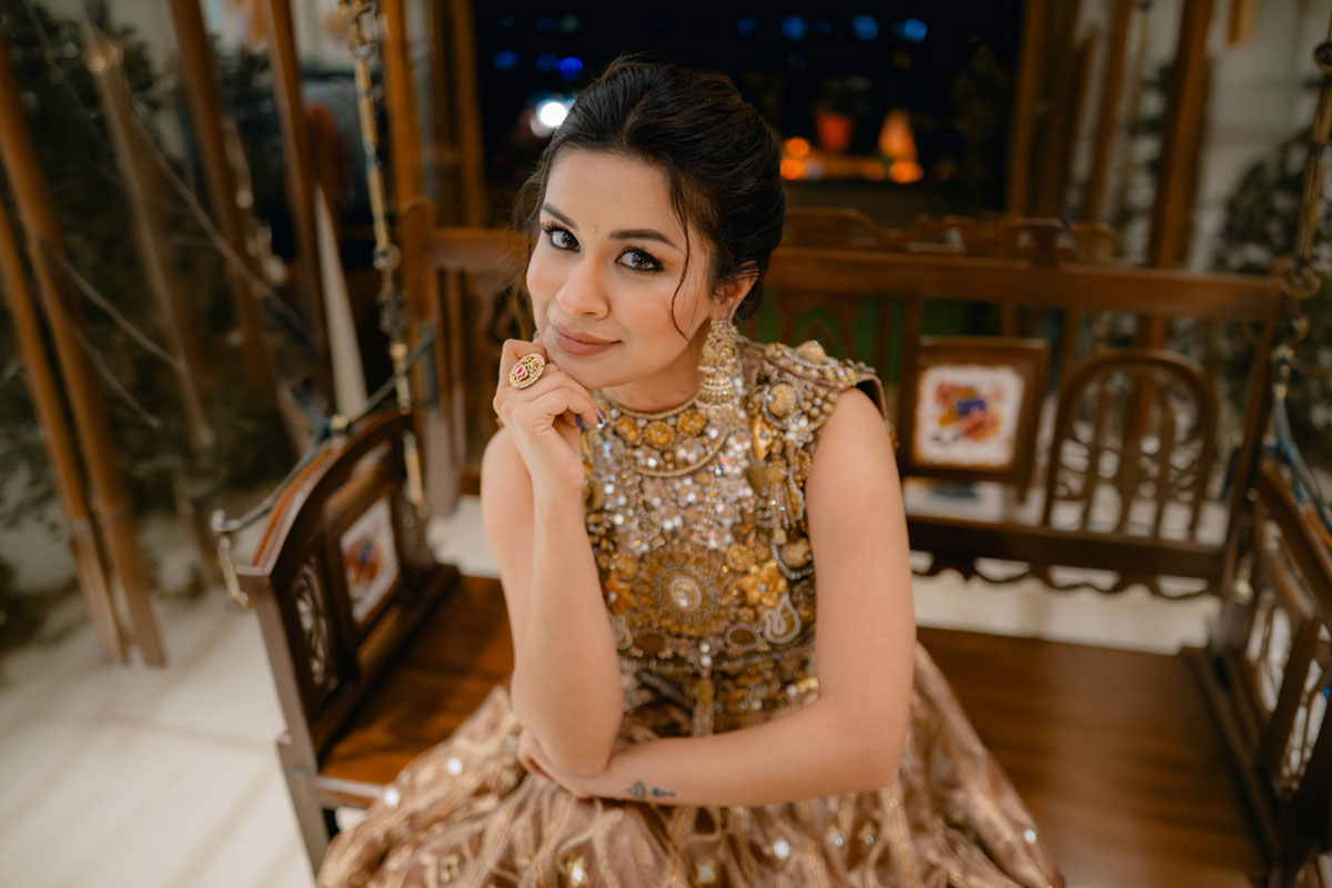 Avneet Kaur Stuns In A Regal Bronze Lehenga