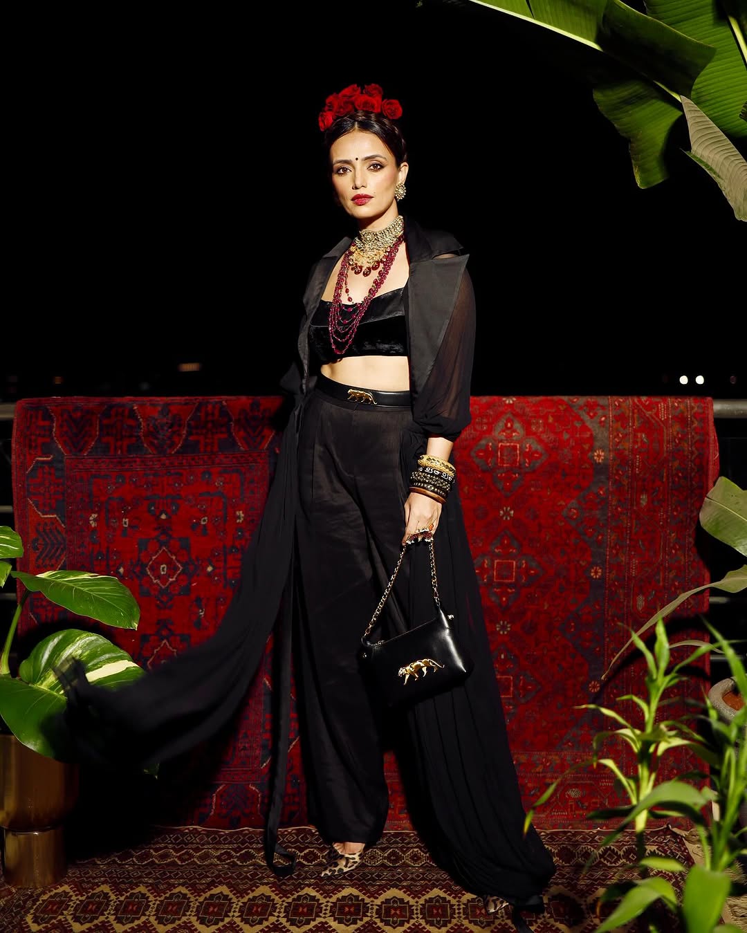 Roshni Chopra Channels Frida Kahlo with a Stylish Twist