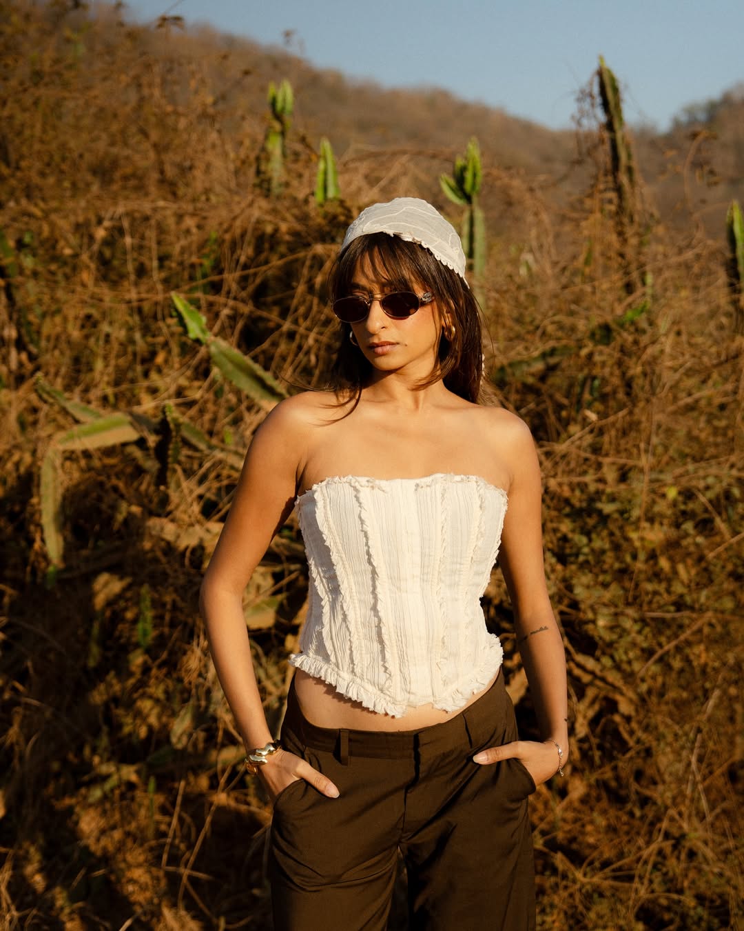 Unnati Malharakar's Effortless Elegance in Neutrals
