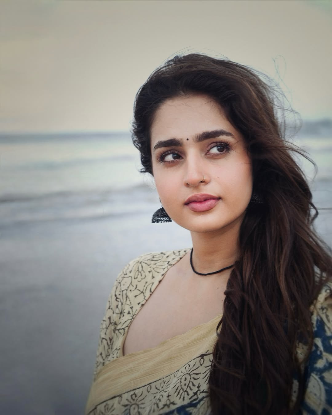 Saree Meets Seaside: