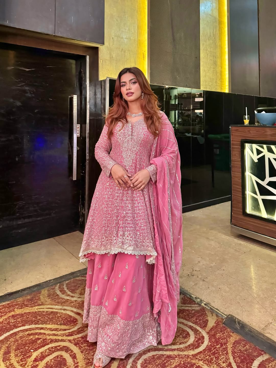 Nagma Mirajkar's Traditional Barbie Look