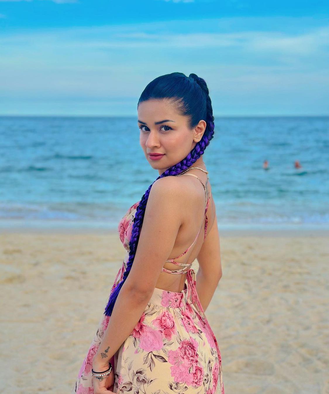 Hotness Personified: Avneet Kaur's Beach Glam with a Touch of Boho