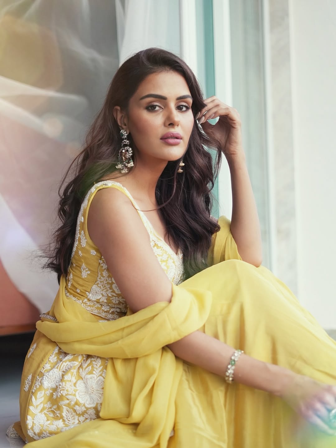 Priyanka Chahar Choudhary Shines in Yellow
