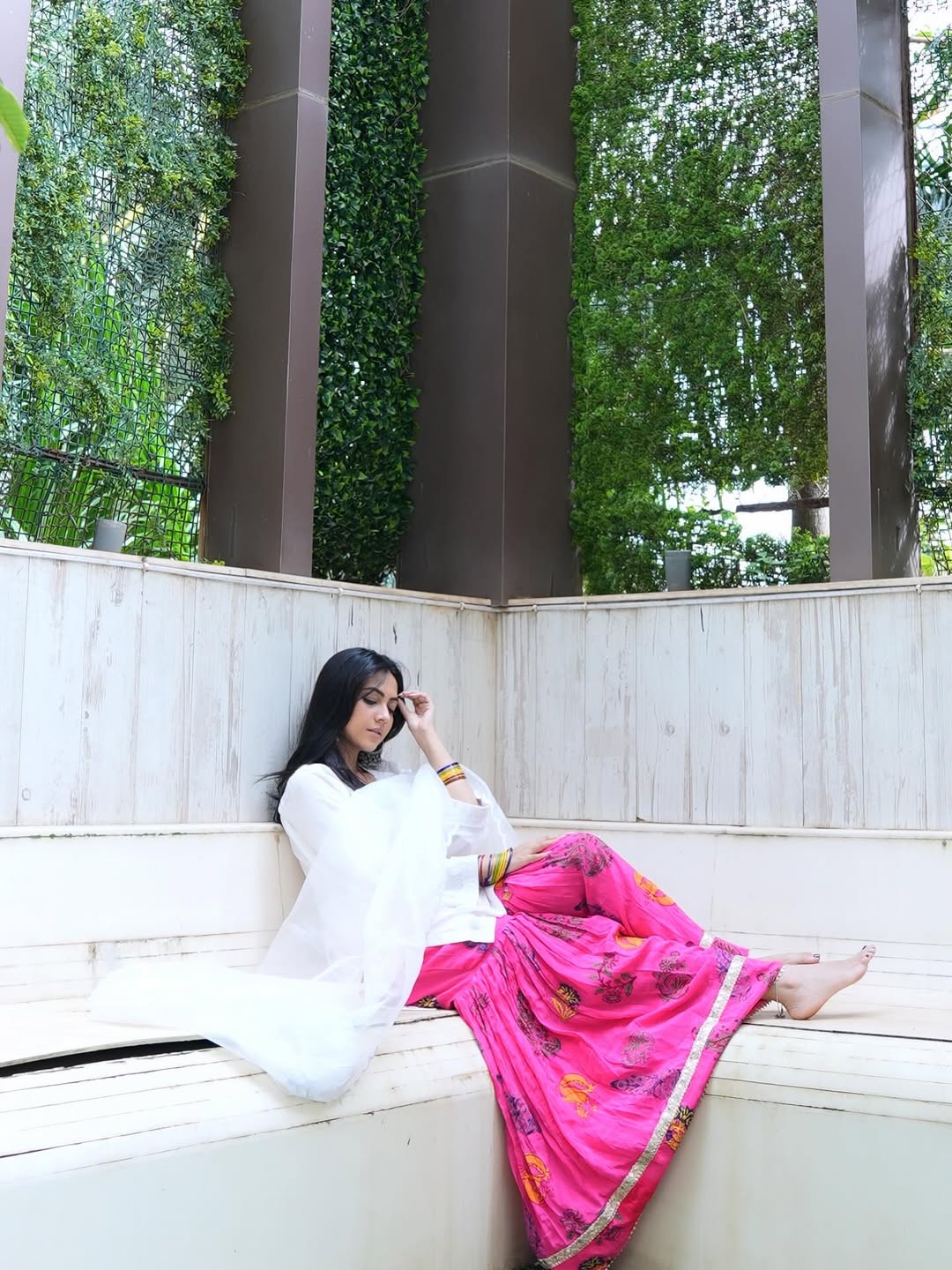 Reem Shaikh Steals The Spotlight In a Sharara Like No One Else Can