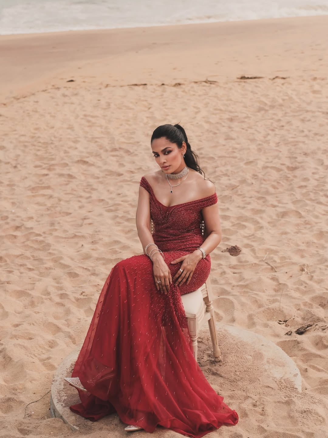 Ishita Mangal Makes a Statement in Luxe Scarlet Style