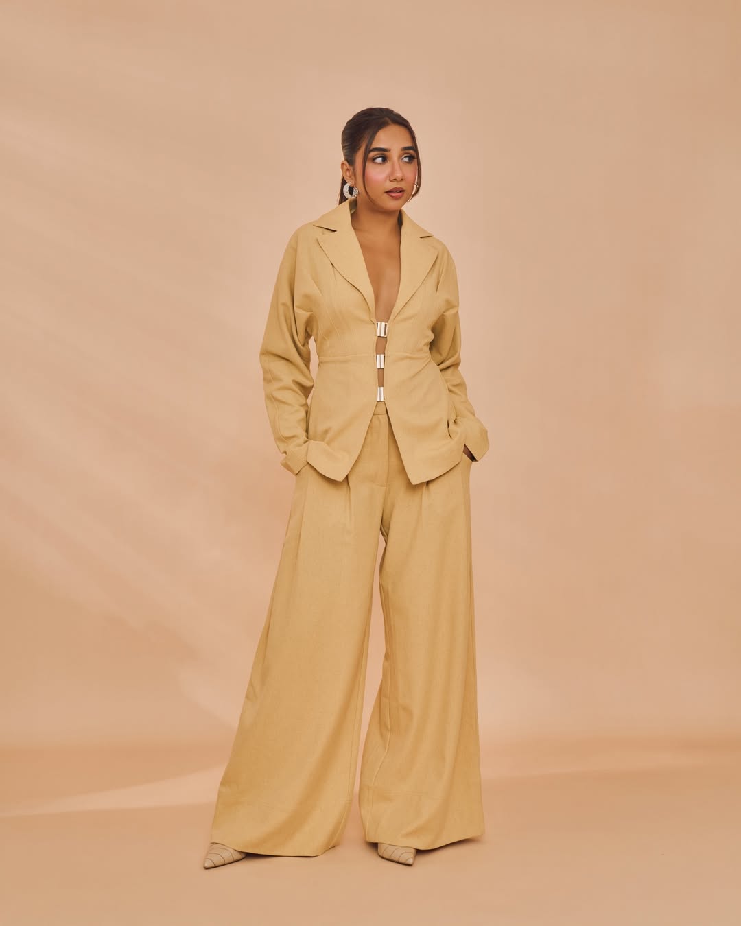 Prajakta Koli Looks Ravishing In A Pantsuit