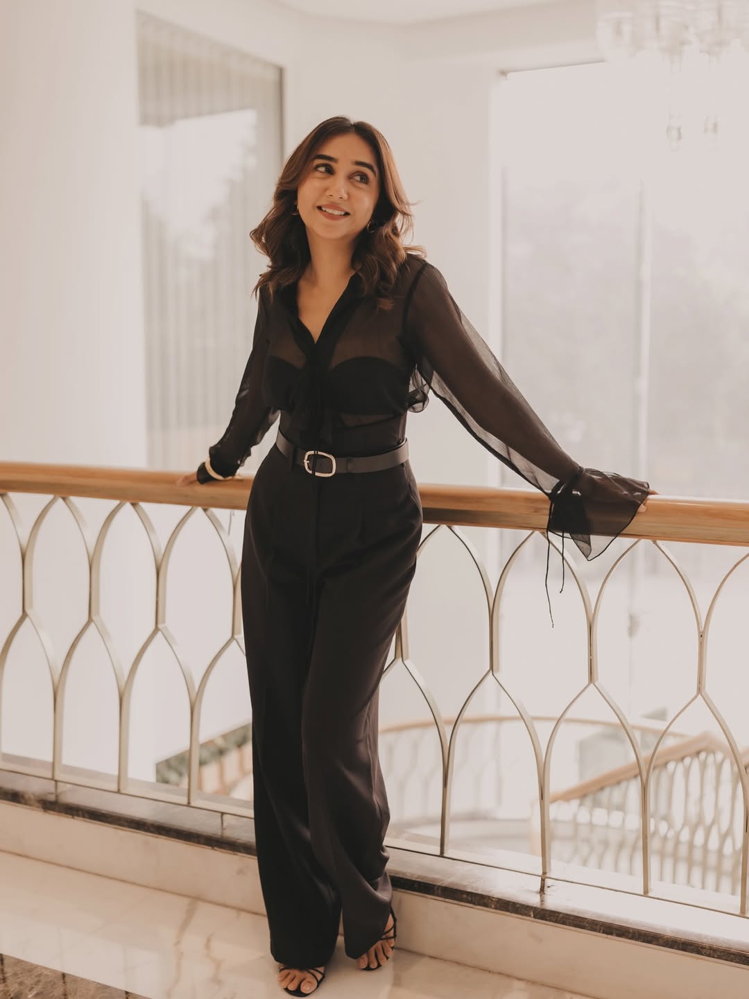 Prajakta Koli's All Black Look is Pure Fire!