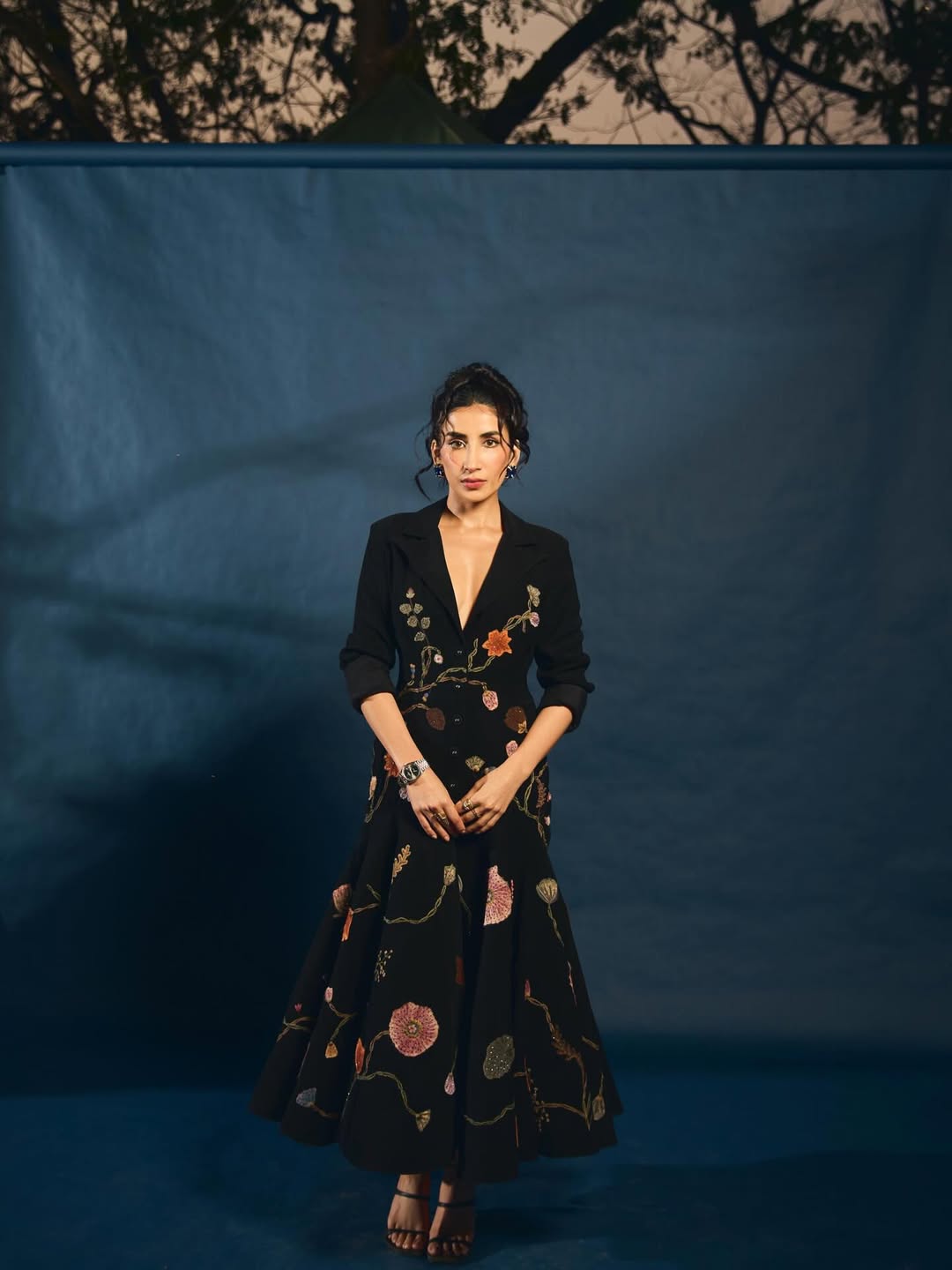Parul Gulati Brings Boss?Energy To Floral Black Couture