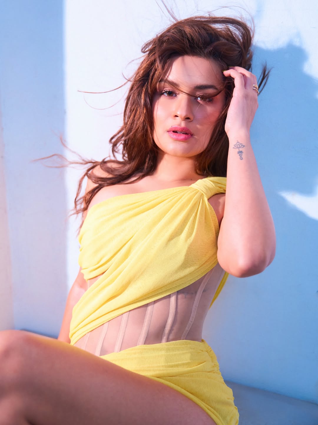 Avneet Kaur's Stunning Yellow Dress Turns Up Heat