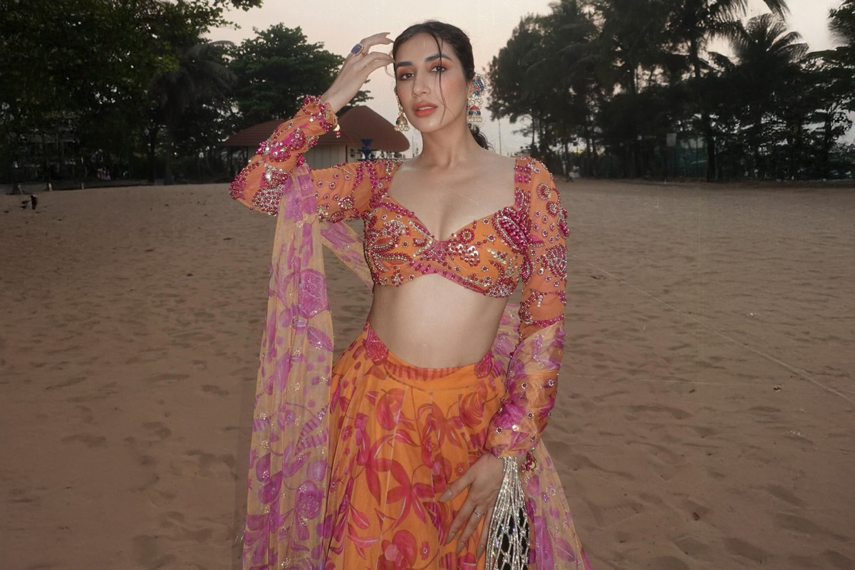 Parul Gulati Serves a Sunset‑Ready Lehenga Moment