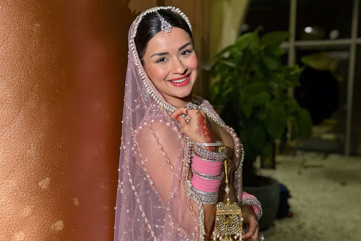 Avneet Kaur&rsquo;s Stunning Lavender Lehenga Look