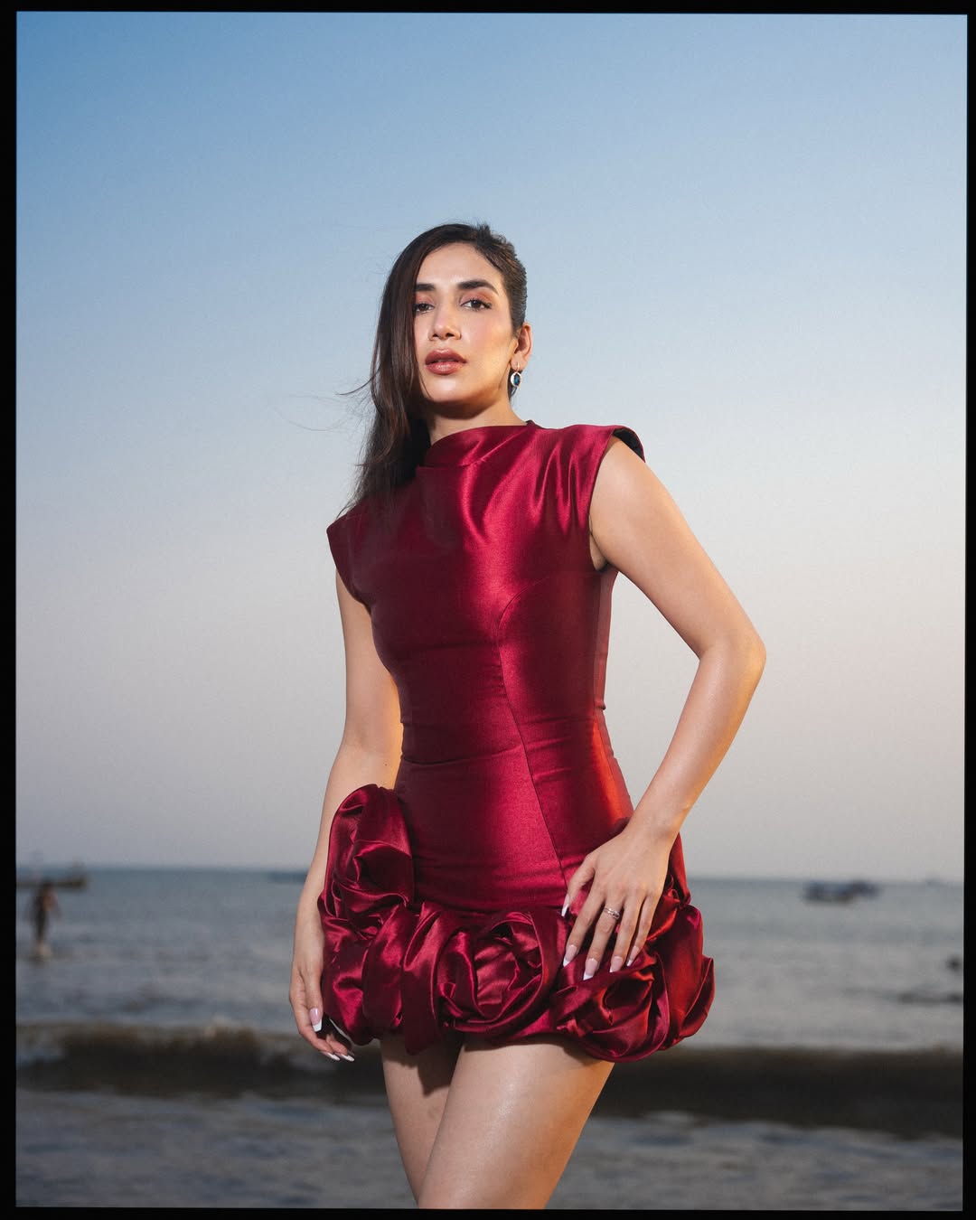 Parul Gulati Looks Gorgeous in Stylish Red Outfit