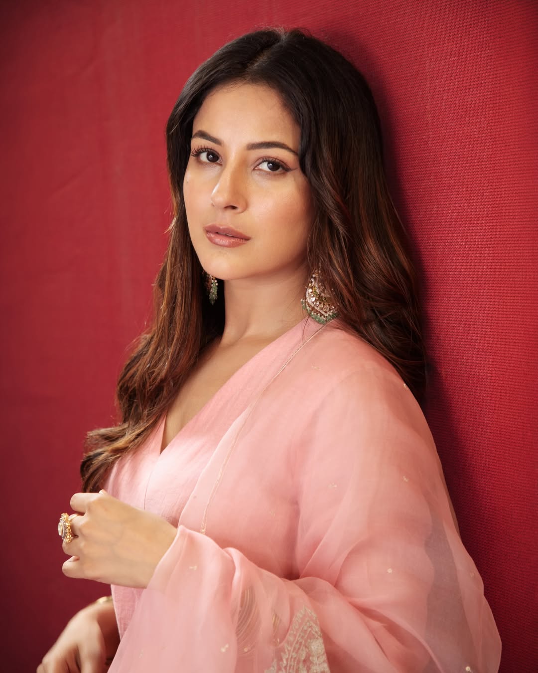 Shehnaaz Gill Sets Major Fashion Goals in Ethnic Outfit