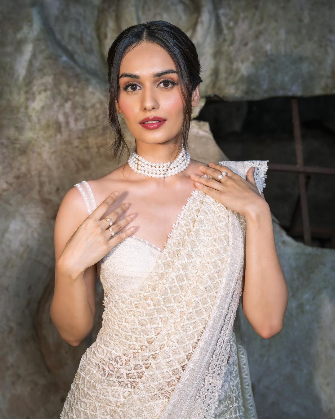 Manushi Chhillar's Saree Story: A Photographic Journey
