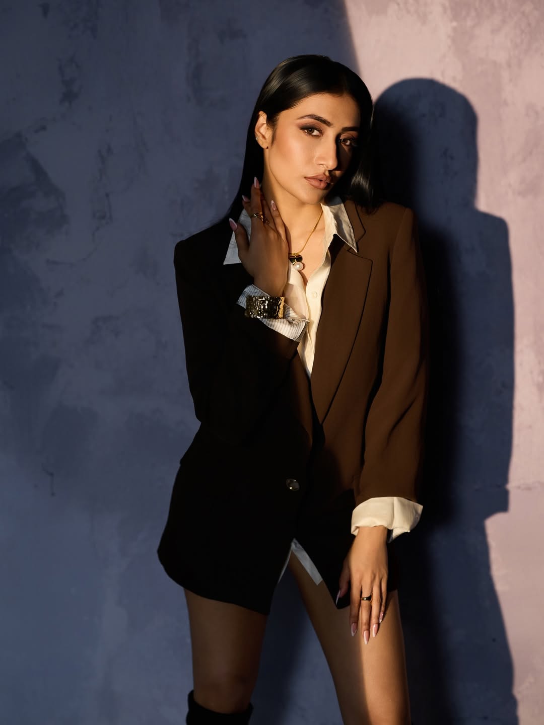 Dhanashree Verma Slays Boss-core Fashion In This Polished Look