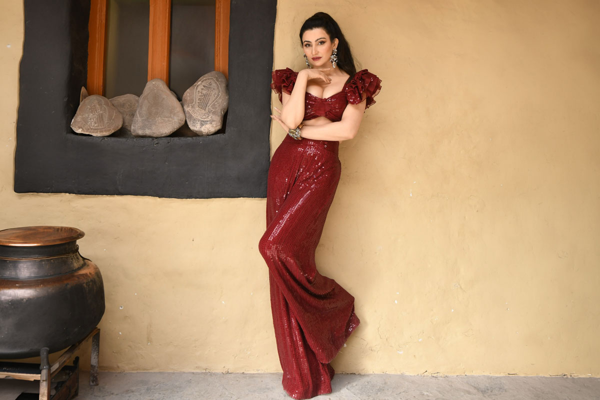 Shalini Passi Turns Up Glam in Red Sequin Co-Ord Set