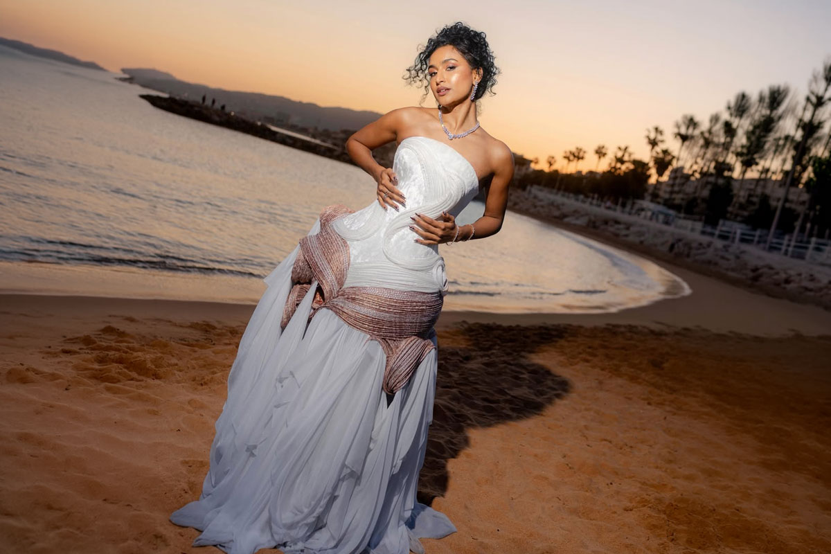 Rida Tharana Brings High-Fashion Drama to the Beach