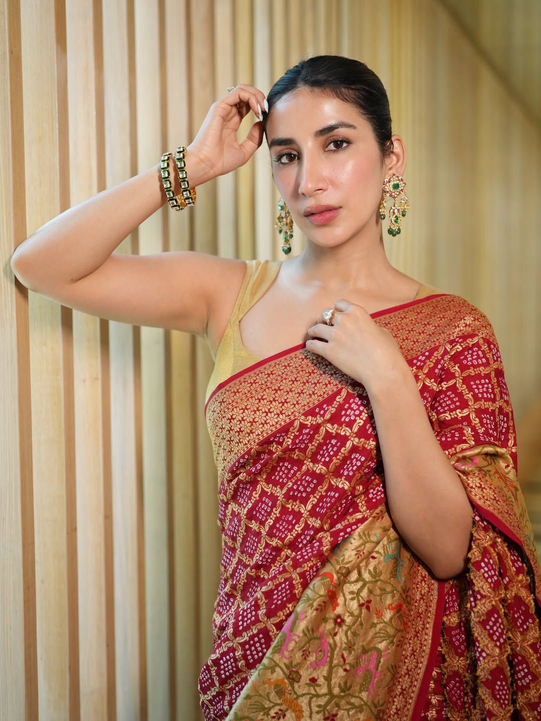 Parul Gulati Sets Ethnic Fashion in Saree