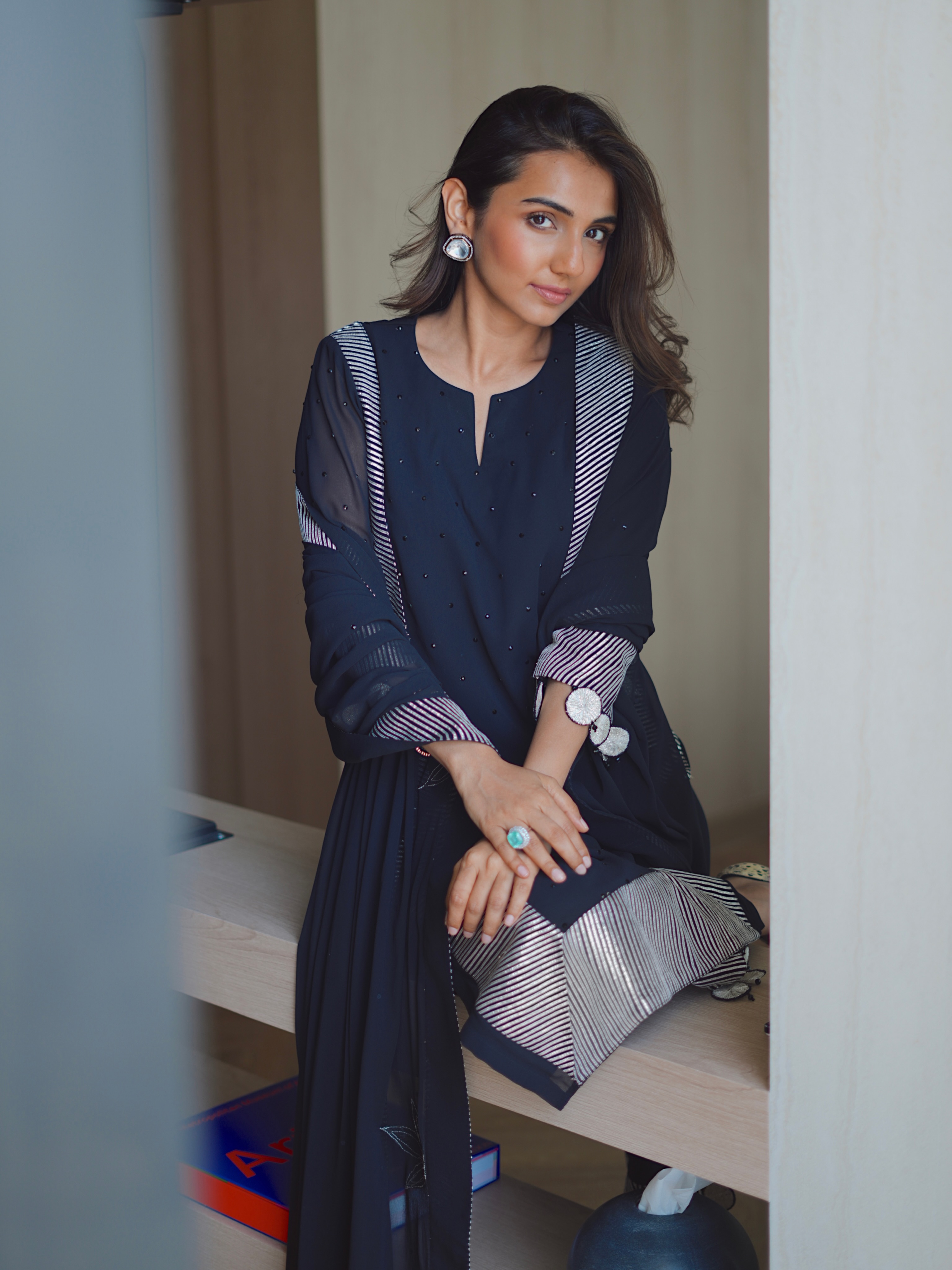 Masoom Minawala Mehta Redefines Ethnic Glam in Black