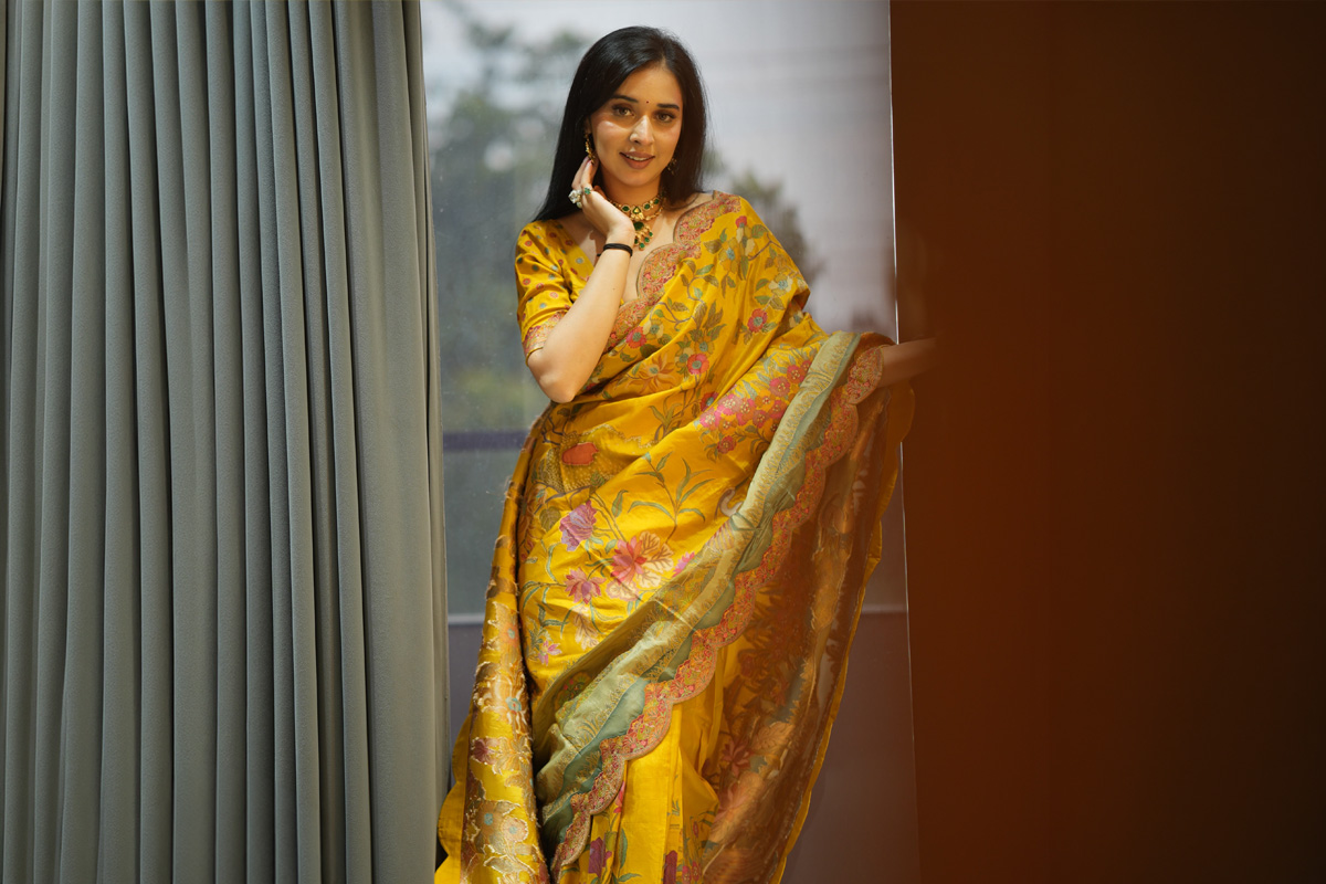 Tanya Mittal Radiates Grace In A Sun-Kissed Floral Saree