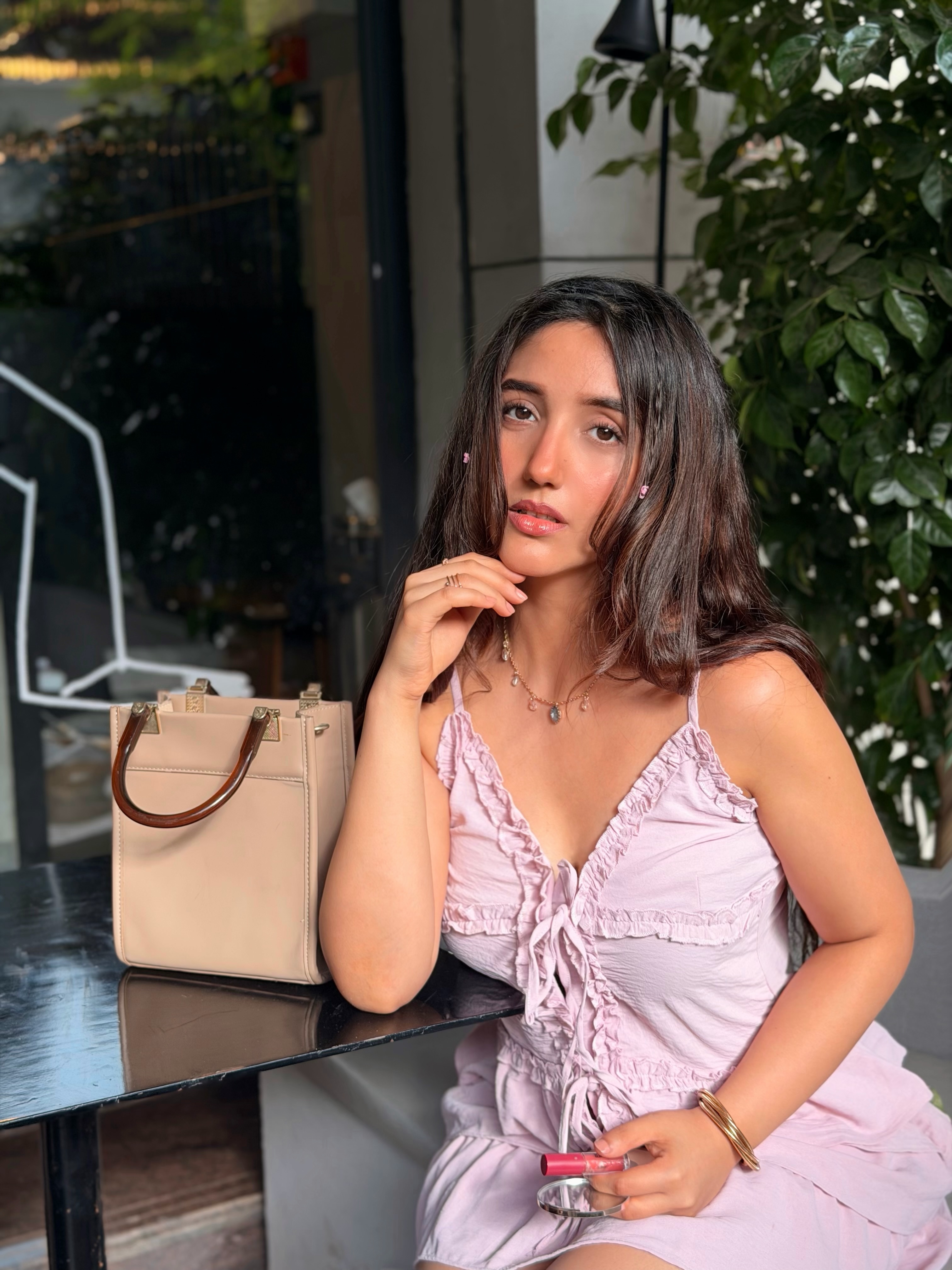 Ashnoor Kaur Glows In A Dreamy Pastel Mini Outfit