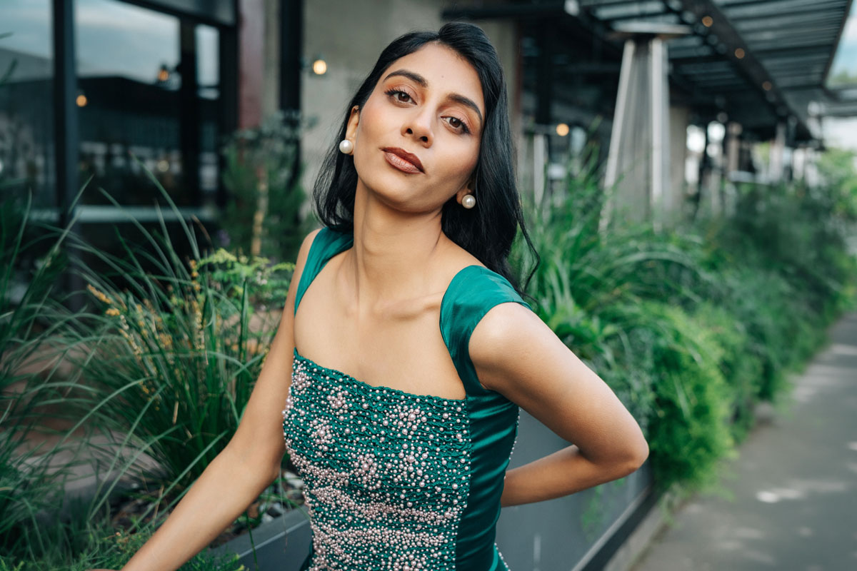 Dolly Singh's Glittering Green Ensemble Is A Total Fashion Win