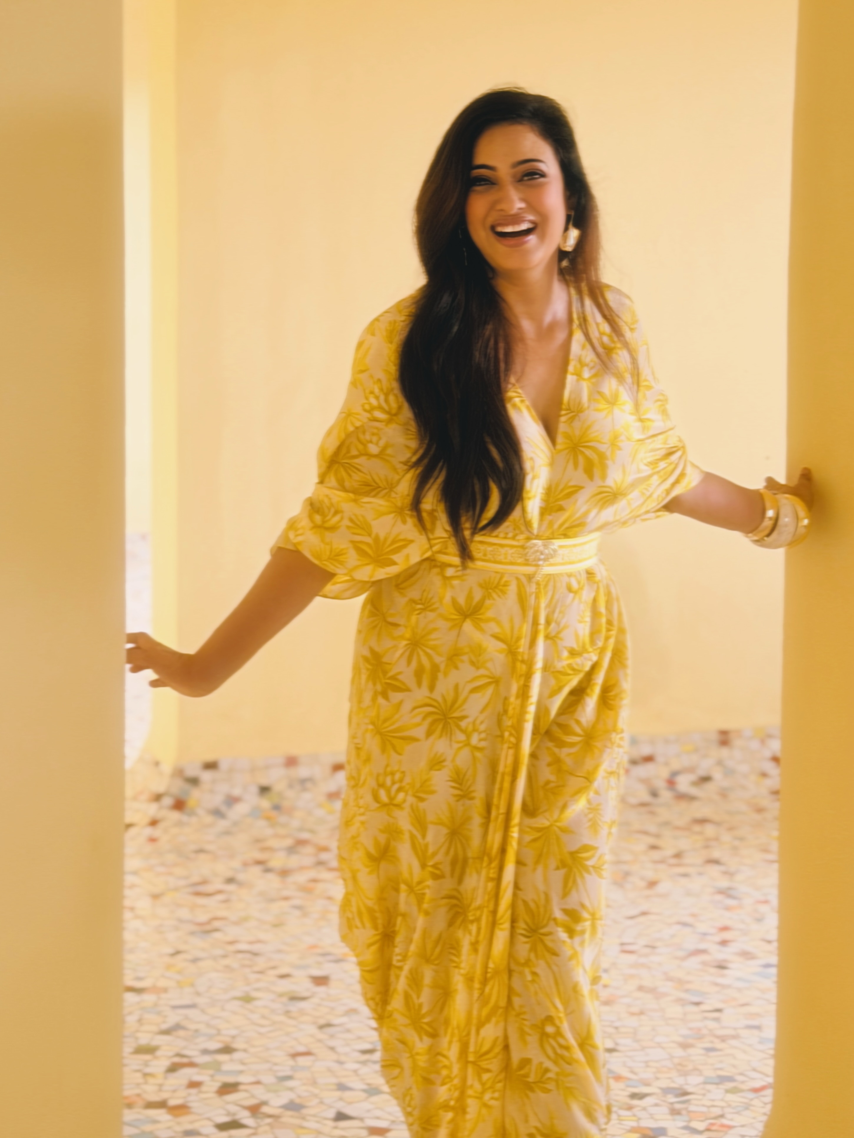 With breezy styling, minimal accessories, and a refreshing color palette, Shweta Tiwari delivers the perfect inspiration for easy summer dressing.