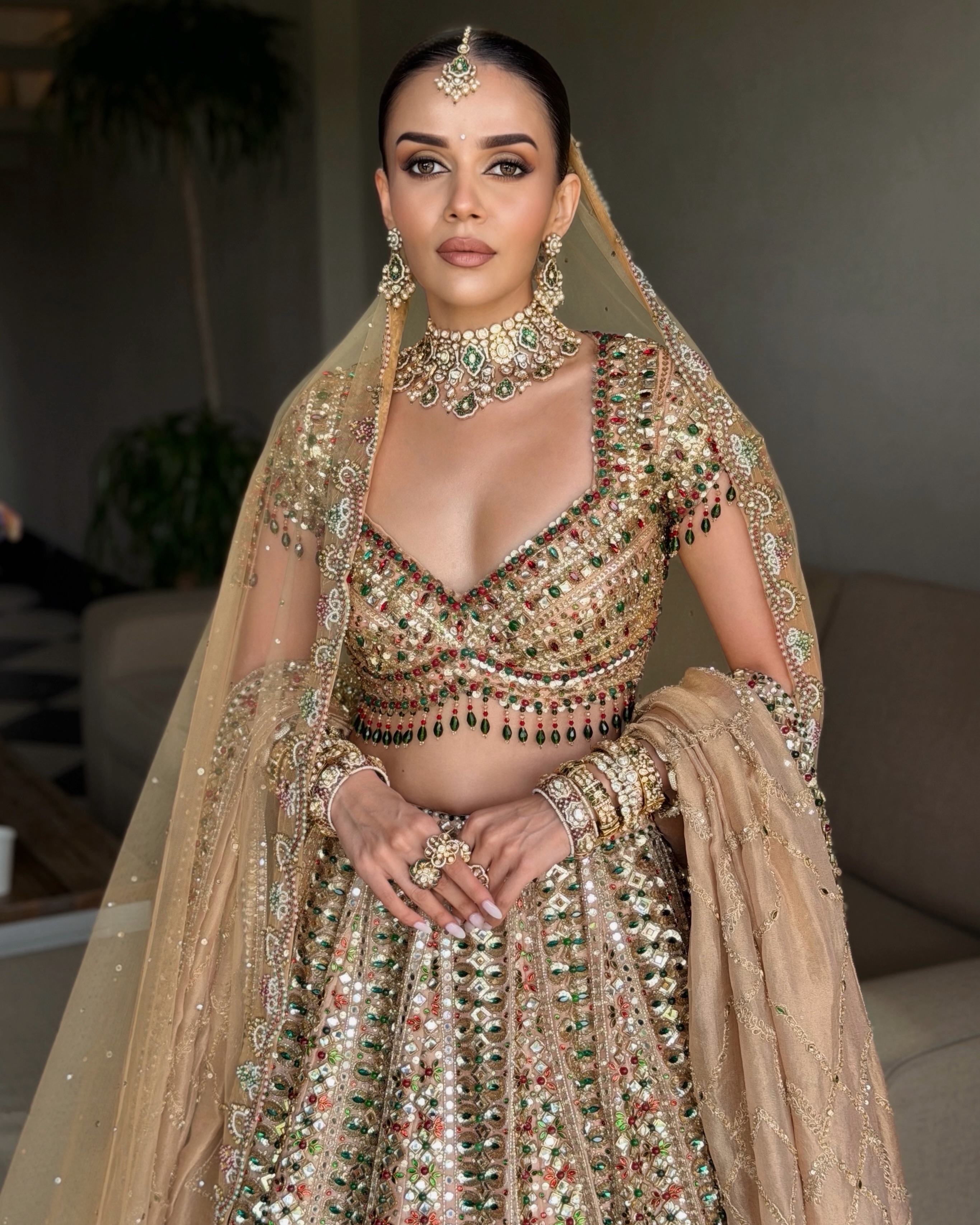 Komal Pandey Serves Regal Glam In An Embellished Lehenga