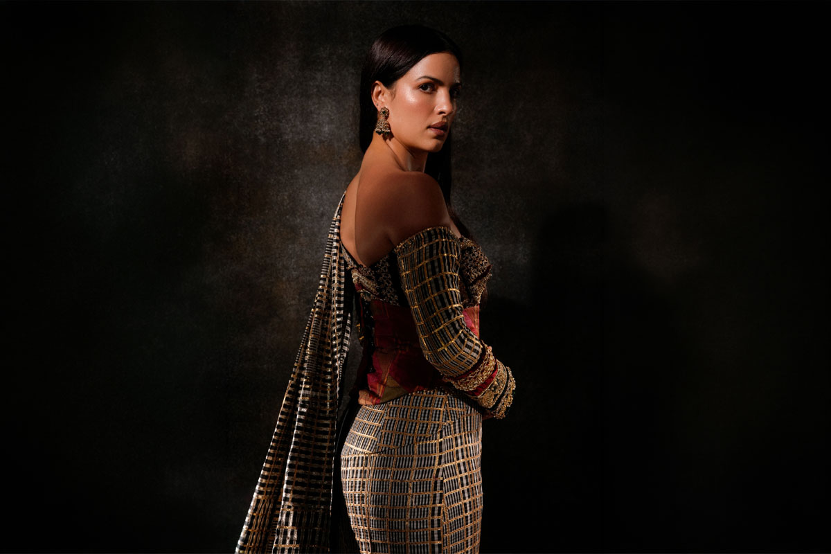 Nata&scaron;a Stanković Turns Heads In Regal Checks