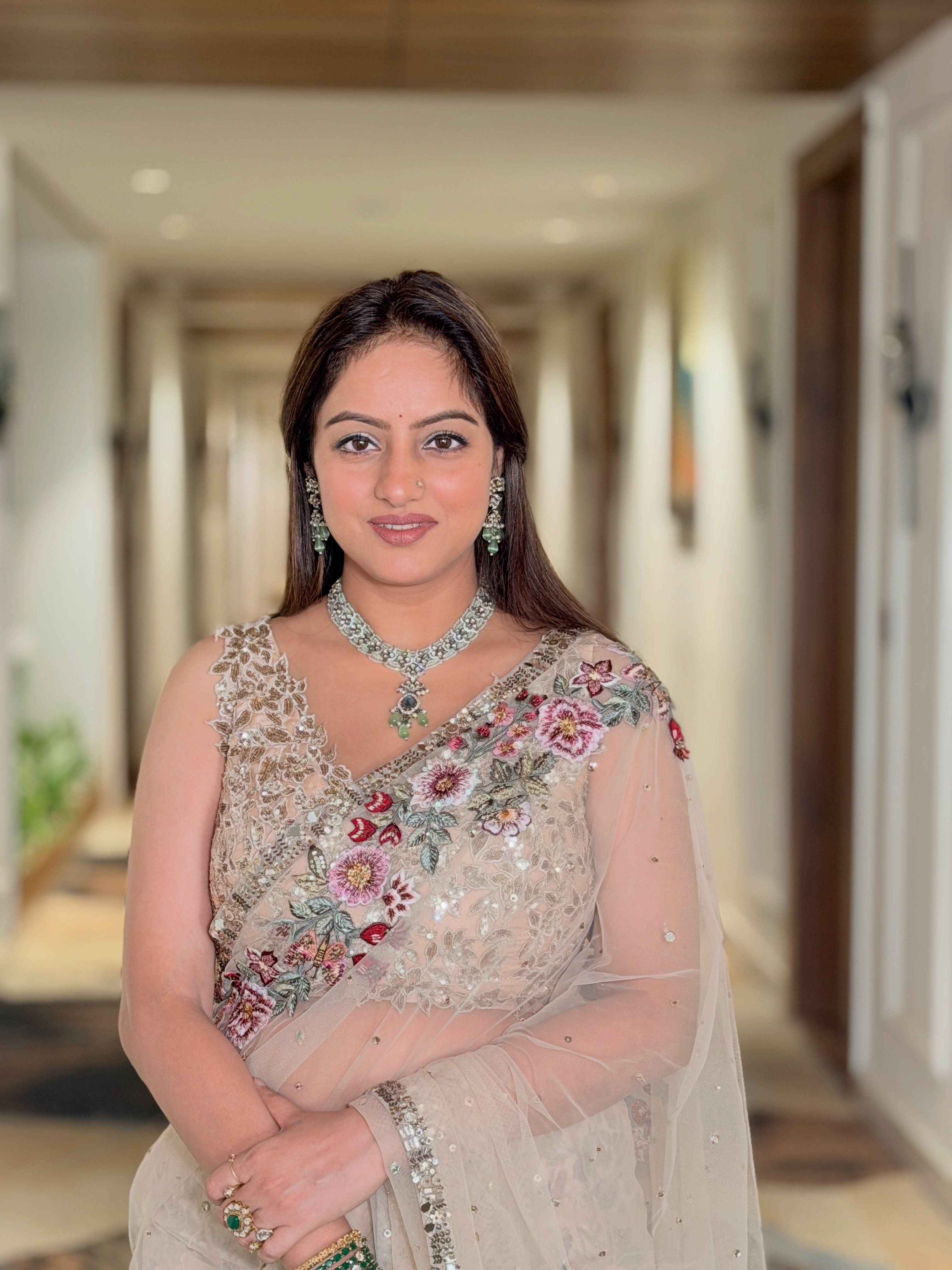 Deepika Singh's Ethereal Saree Moment