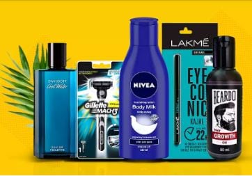 Up To 80% Off On Beauty and Grooming Essentials Flipkart deals