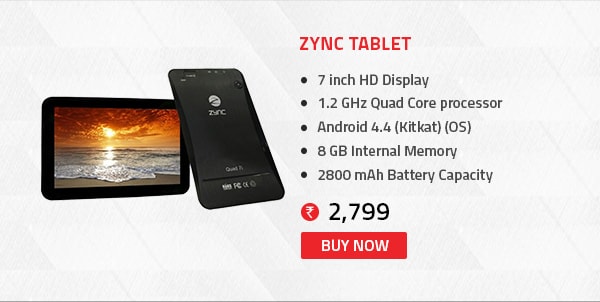 Zync Quad 7i Tablet